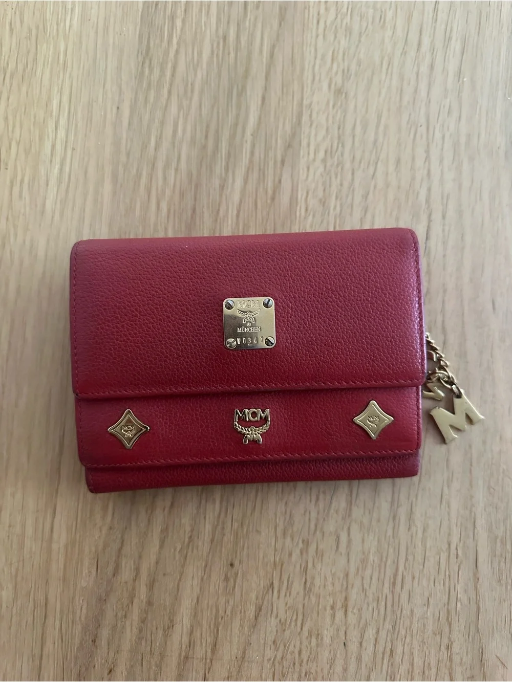 MCM Short wallet with Charm